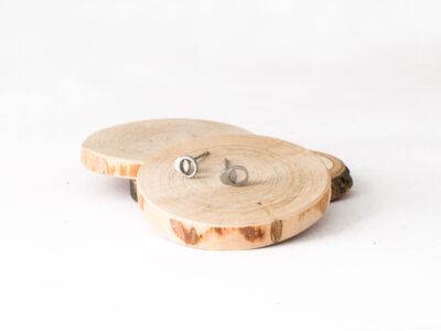 Náušnice mini kruh dvojitý