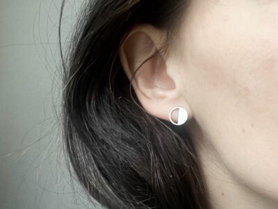Náušnice půlkruh